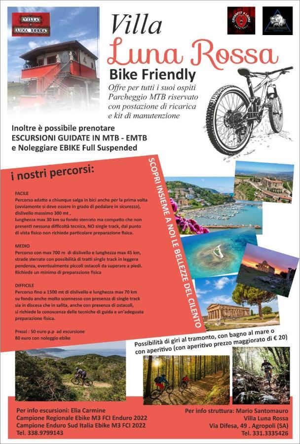 Villa Luna Rossa Agropoli Eksteriør bilde